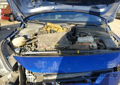 2019 Hyundai Ioniq Hybrid Blue из США, поврежденный, VIN KMHC65LC4KU110880